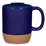 14 Oz. Cork Base Ceramic Mug